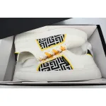 BALMAIN B-Skate Pattern White and Yellow