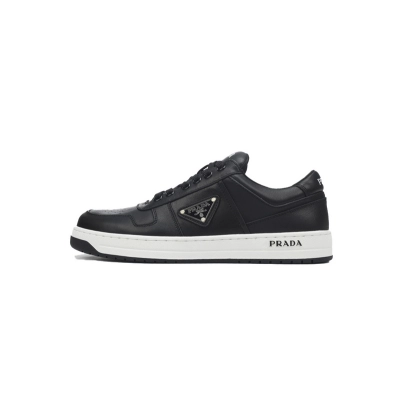 Prada Downtown Low Sneakers Black 01