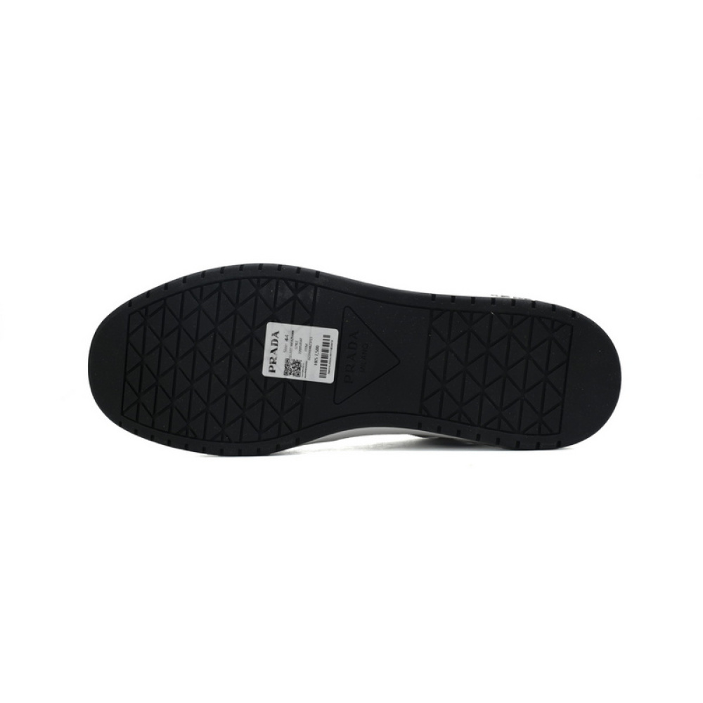 Prada Downtown Low Sneakers Black and White