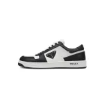 Prada Downtown Low Sneakers Black and White