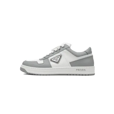Prada Downtown Low Sneakers Grey White 01