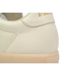 Prada Downtown Low Sneakers Rice White