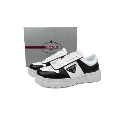 Prada Sneakers Black and White 02