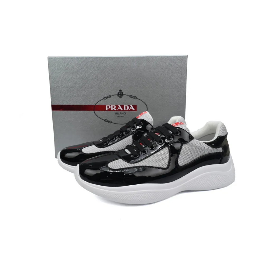 Prada Sneakers Black Gray