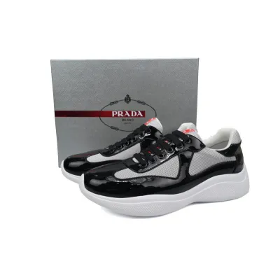 Prada Sneakers Black Gray 02