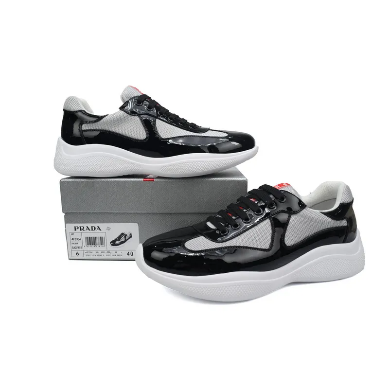 Prada Sneakers Black Gray