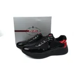 Prada Sneakers Black Red