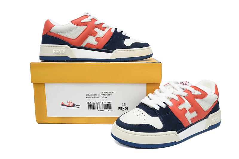 Fendi Match Blue Orange