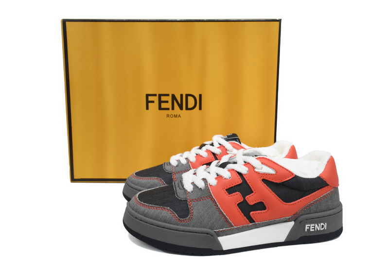 Fendi Match Grey Red