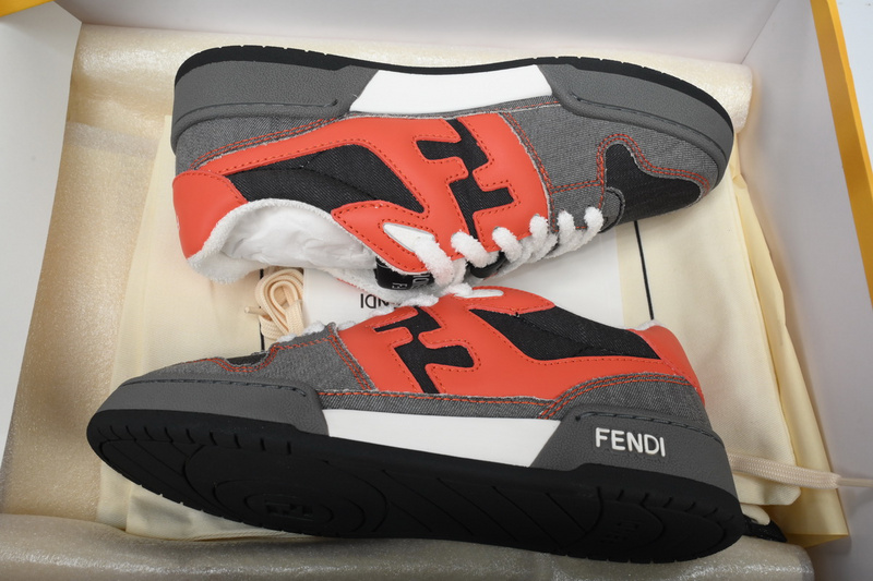 Fendi Match Grey Red