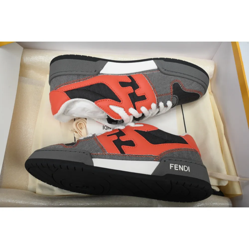 Fendi Match Grey Red
