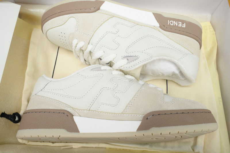 Fendi Match Grey White