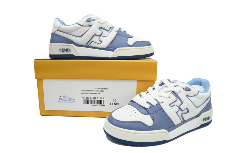 Fendi Match White Blue