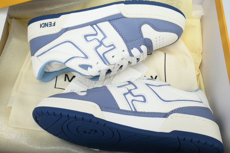 Fendi Match White Blue