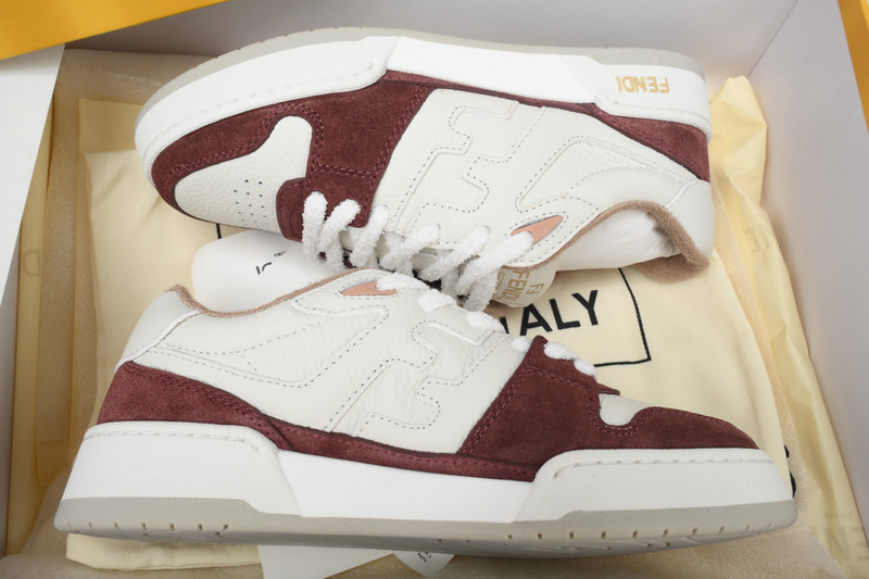 Fendi Match White Brown