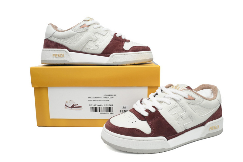 Fendi Match White Brown