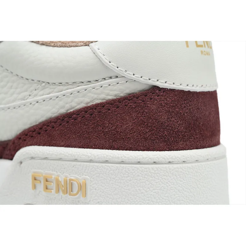 Fendi Match White Brown