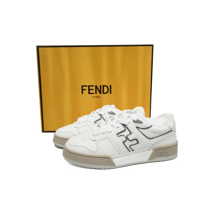 Fendi Match White Silver