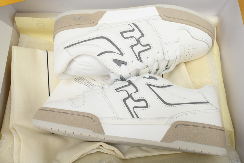 Fendi Match White Silver