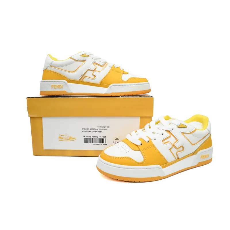 Fendi Match White Yellow