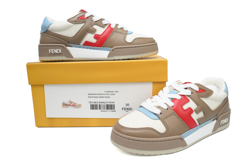 Fendi Match Yellowish Red