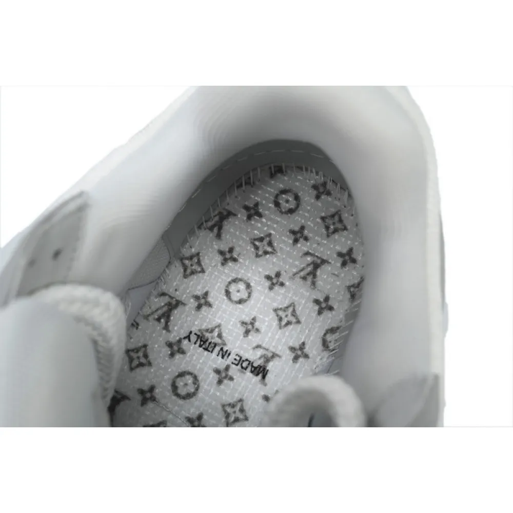 Louis Vuitton White Grey