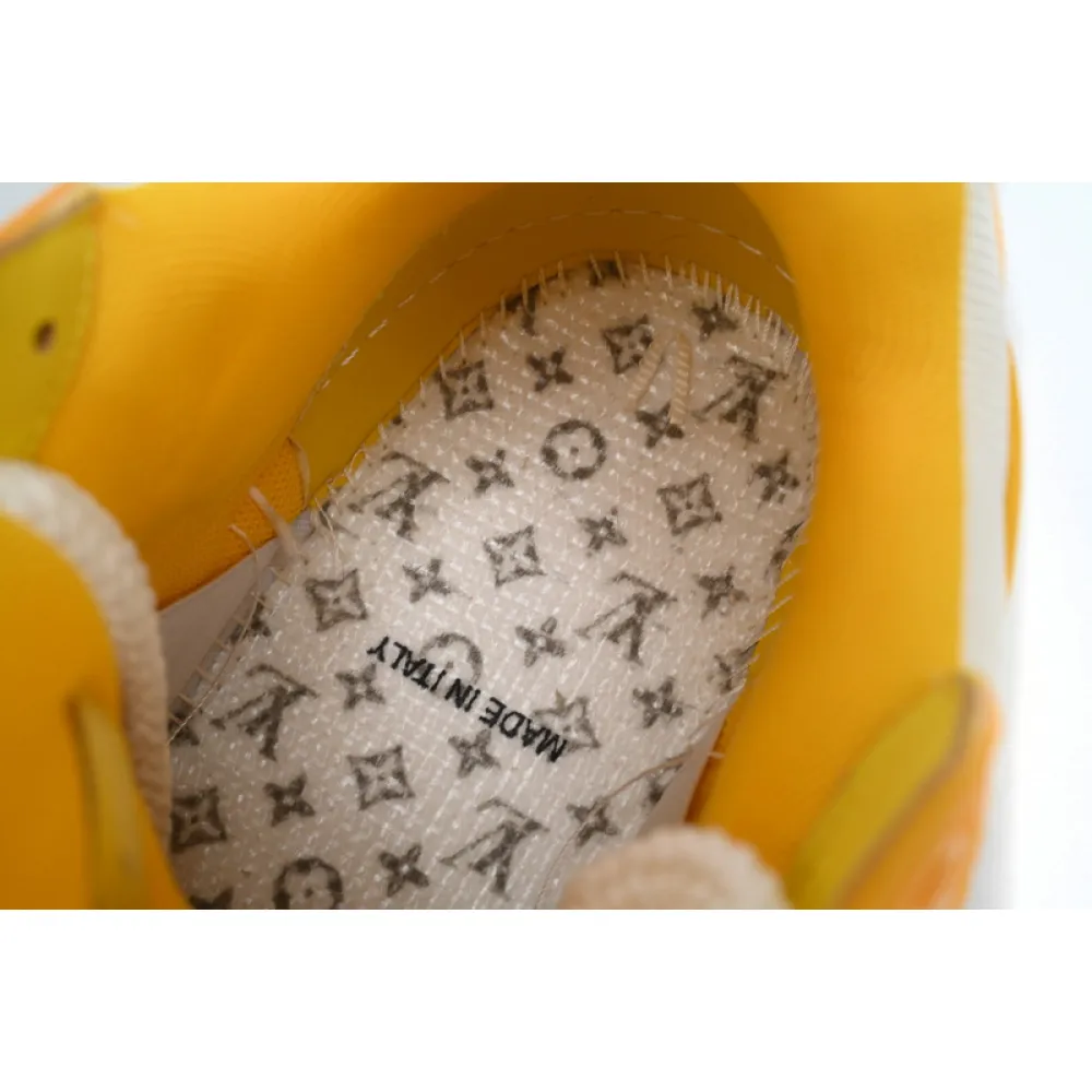 Louis Vuitton White Yellow