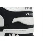 Louis Vuitton Trainer Black and White