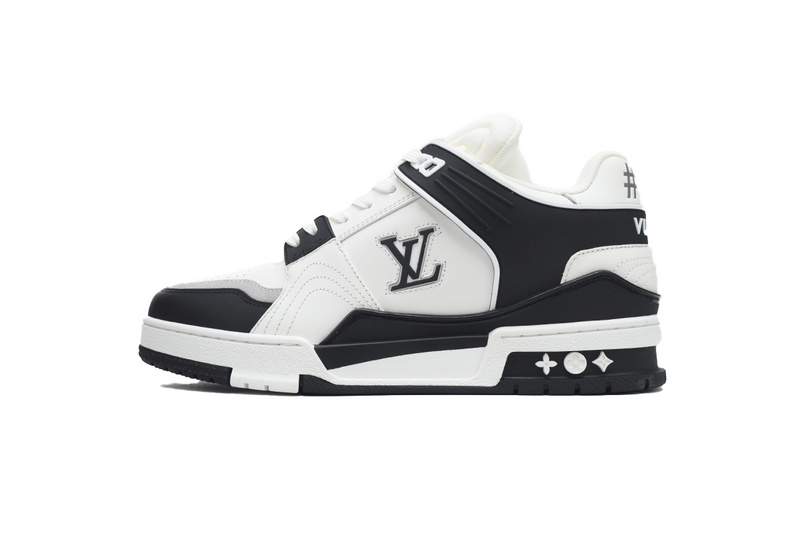 Louis Vuitton Trainer Black and White