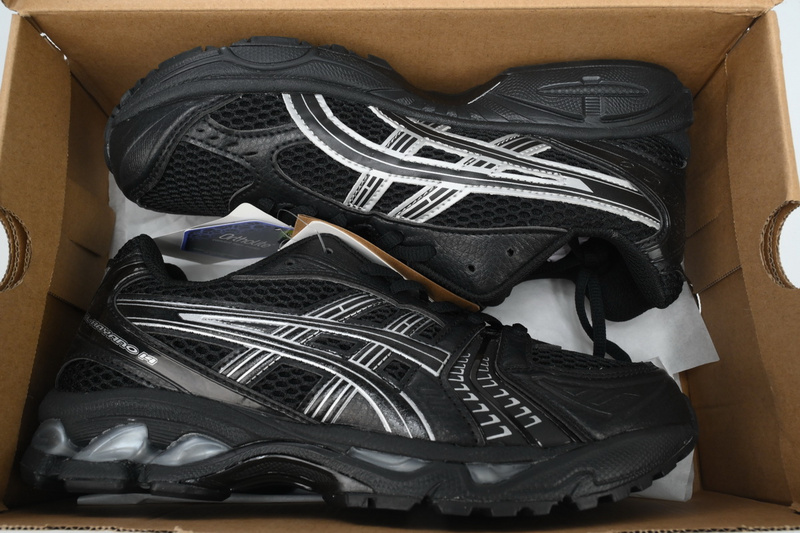Asics Gel Kayano 14 'Black Pure Silver'