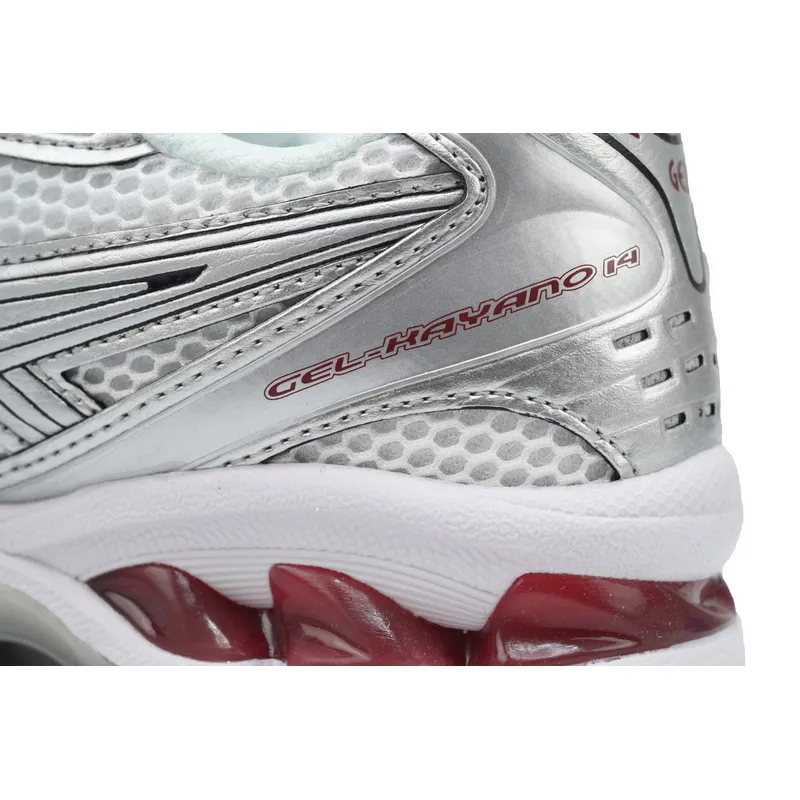 Asics Gel Kayano 14 'Pure Silver Red'