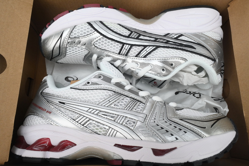 Asics Gel Kayano 14 'Pure Silver Red'