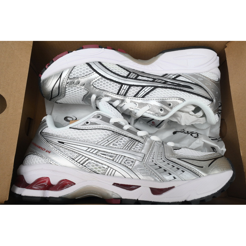 Asics Gel Kayano 14 'Pure Silver Red'