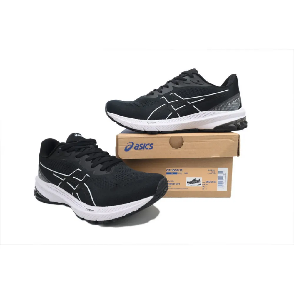 Asics GT 1000 12 GORE-TEX 'Black Bright Orange'