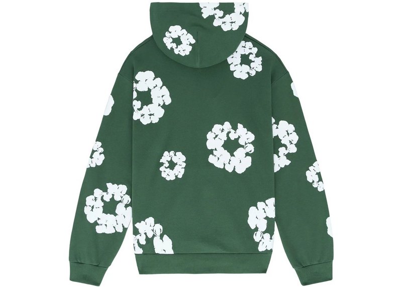 Denim Tears The Cotton Wreath Sweatshirt-Green