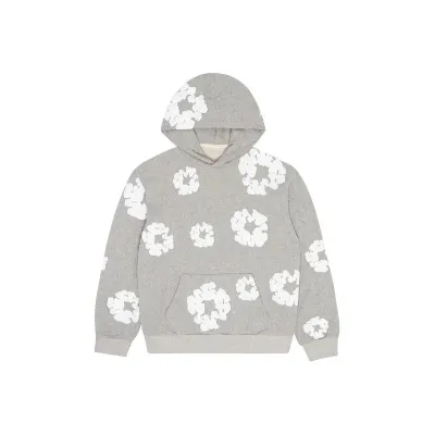 Denim Tears The Cotton Wreath Sweatshirt-Grey 01