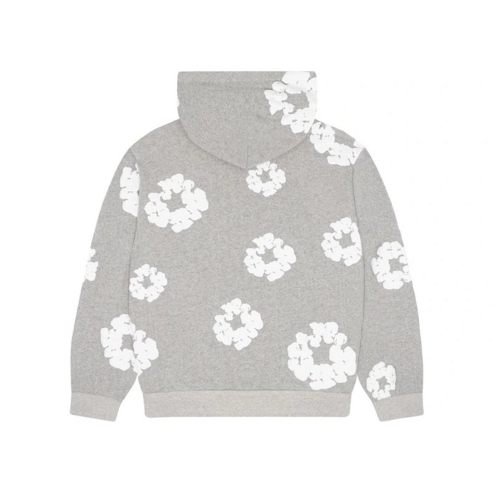 Denim Tears The Cotton Wreath Sweatshirt-Grey