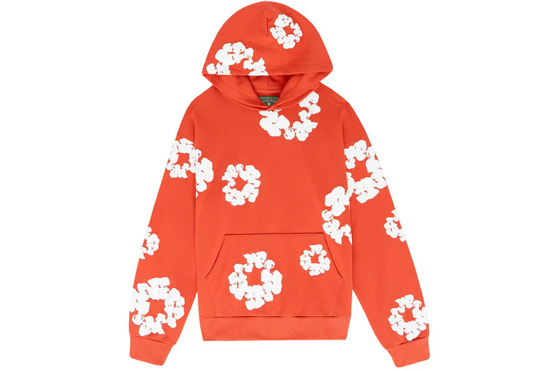 Denim Tears The Cotton Wreath Sweatshirt-Orange