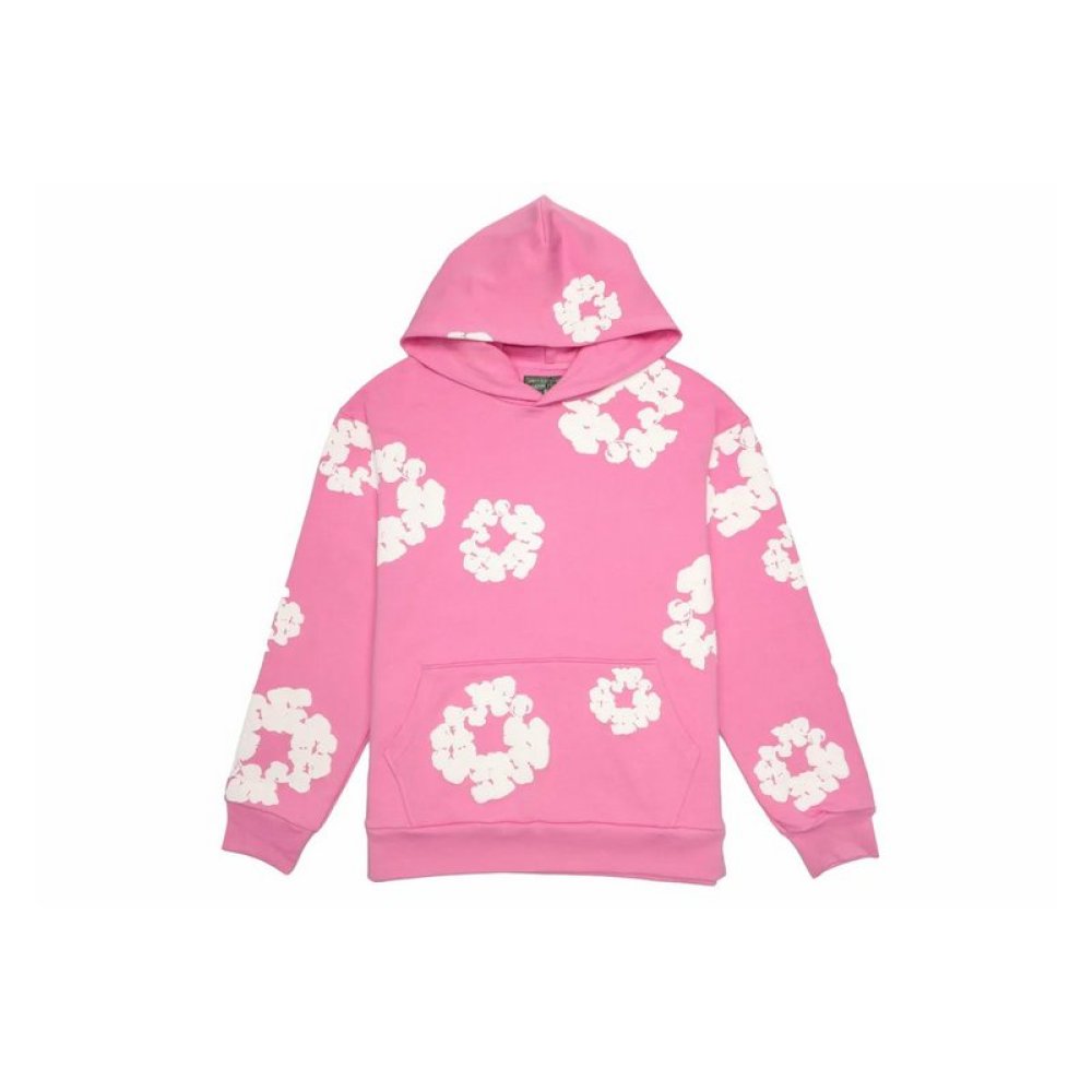 Denim Tears The Cotton Wreath Sweatshirt-Pink