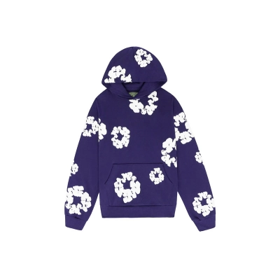 Denim Tears The Cotton Wreath Sweatshirt-Purple 01
