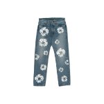 Denim Tears x Levi's 501 Cotton Rhinestone Wreath Jeans - Indigo