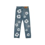 Denim Tears x Levi's 501 Cotton Rhinestone Wreath Jeans - Indigo