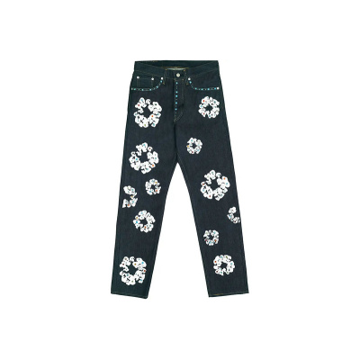 Denim Tears x Levi's 501 Cotton Rhinestone Wreath Jeans - Lowest Ask 01