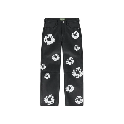 Denim Tears x Levi's Leather Cotton Wreath Jeans 01