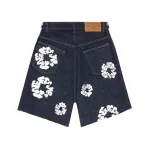 Denim Tears The Cotton Wreath Jean Short - Selvedge
