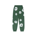 Denim Tears The Cotton Wreath Sweatpants-Green