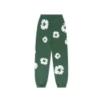 Denim Tears The Cotton Wreath Sweatpants-Green