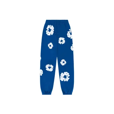 Denim Tears The Cotton Wreath Sweatpants-Blue 02