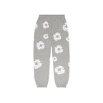Denim Tears The Cotton Wreath Sweatpants-Grey