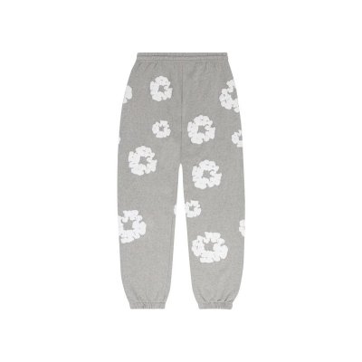 Denim Tears The Cotton Wreath Sweatpants-Grey 02